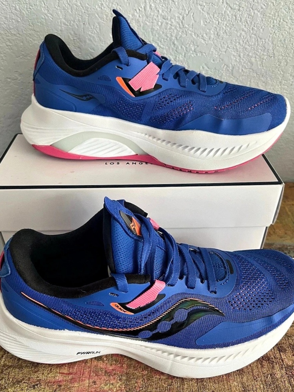 Saucony Guide 15 Women's Blue & Pink US 7